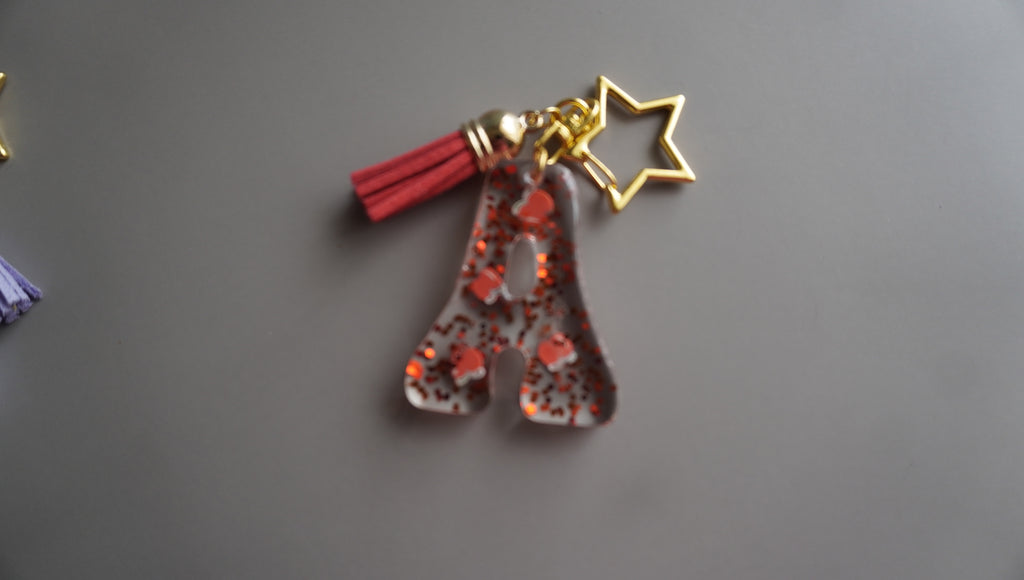 Alphabets Keyrings