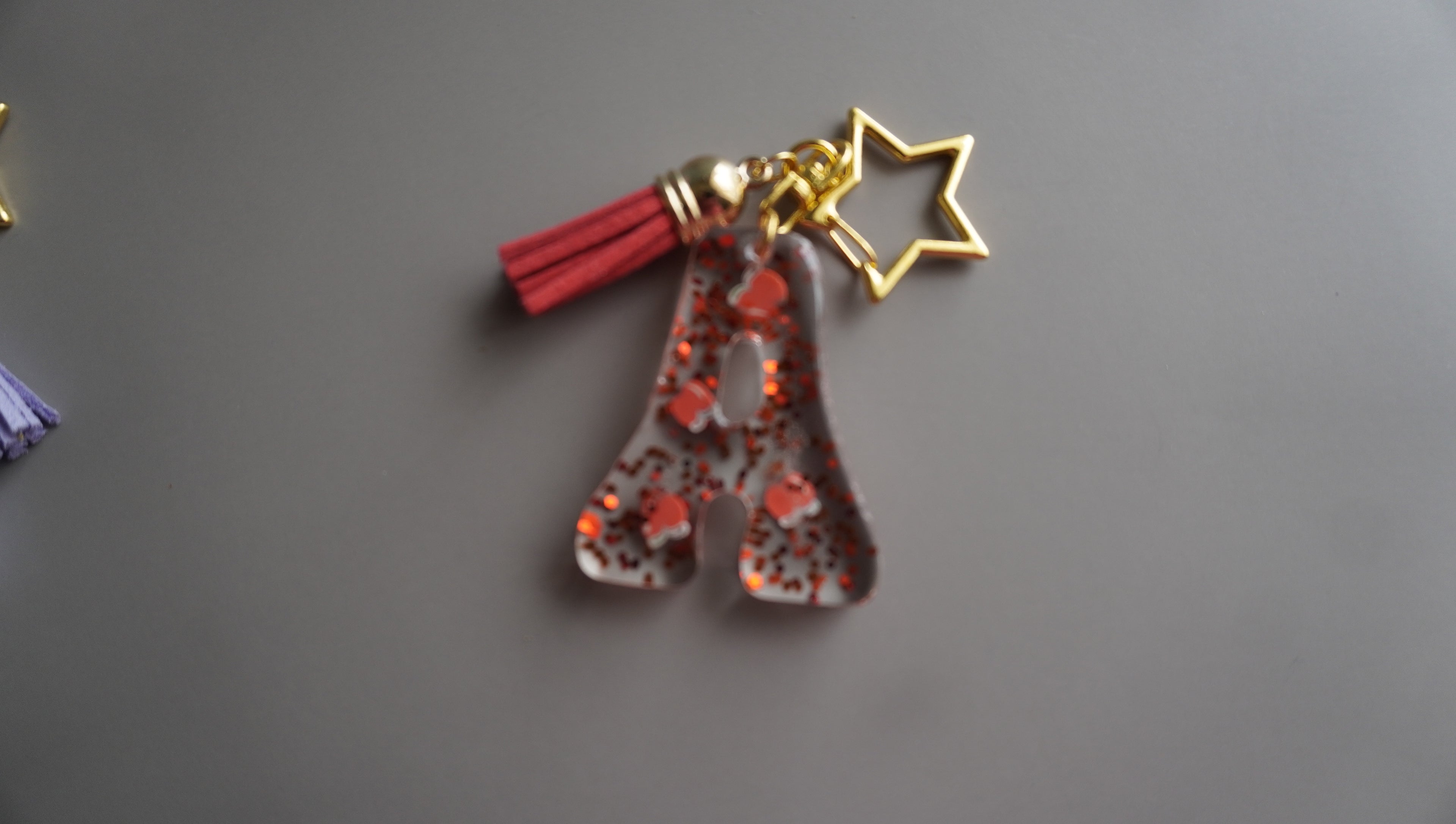 Alphabets Keyrings