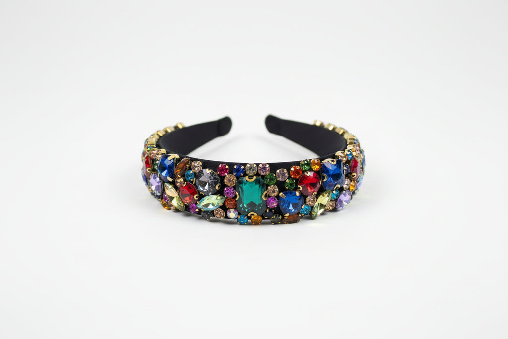 Multicolour sparkle headband