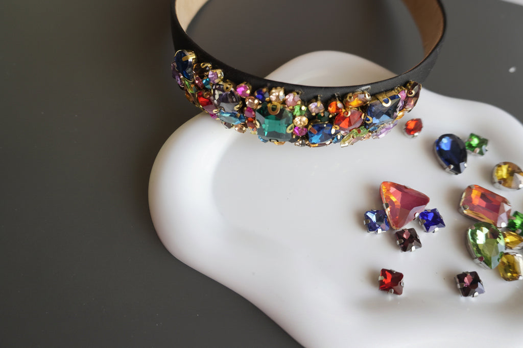 Multicolour sparkle headband
