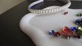 White pearl headband