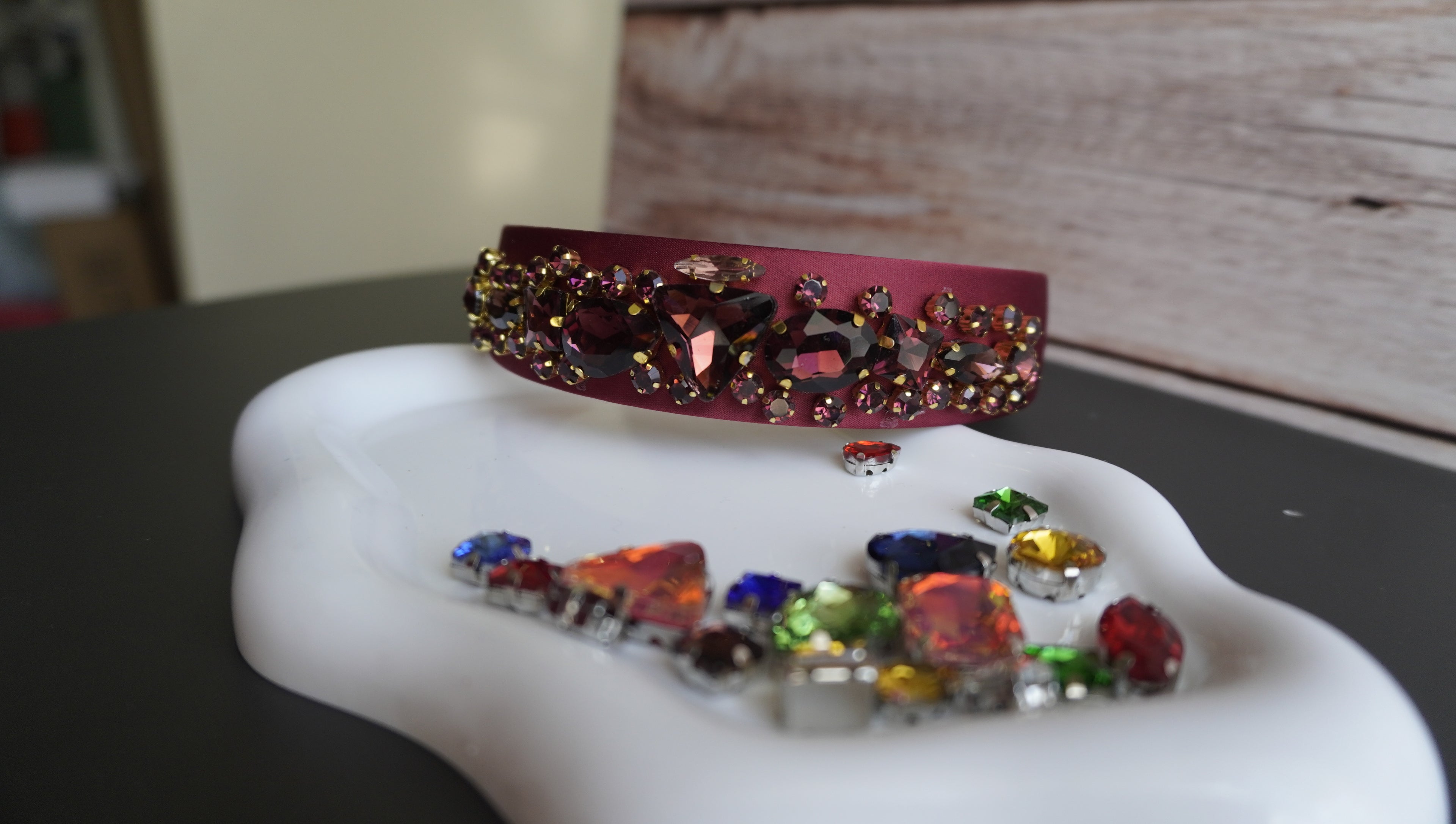 Crimson Crown Headband
